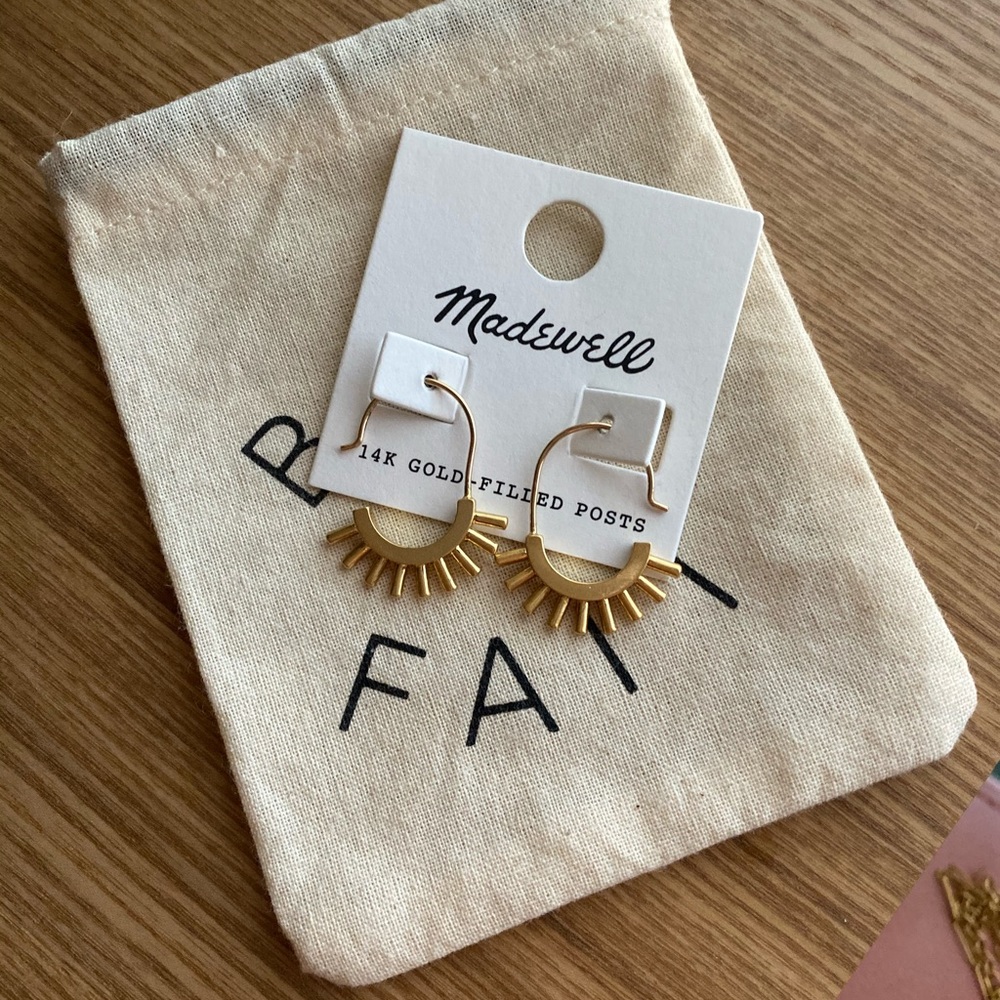 Madewell earrings NWT